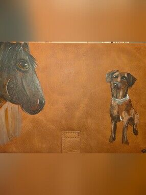 Let me Paint Your Wallet with Original Artwork